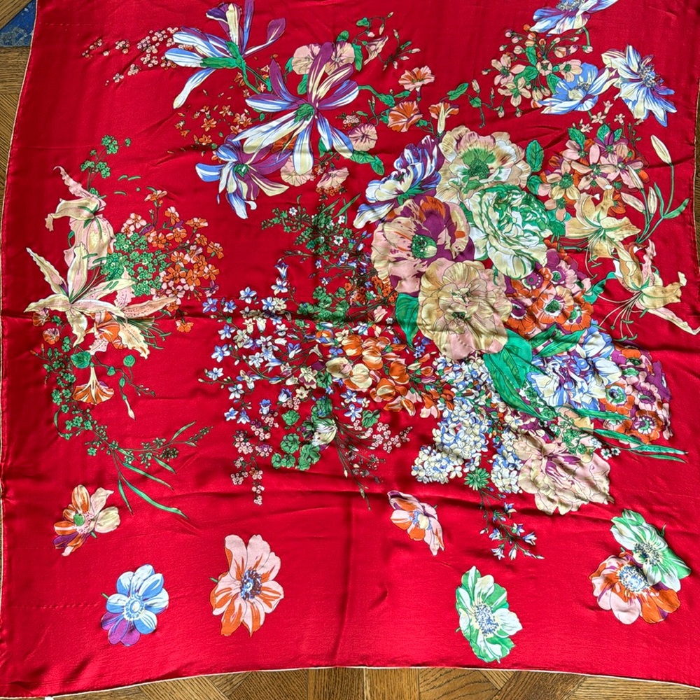 Chinese silk scarf